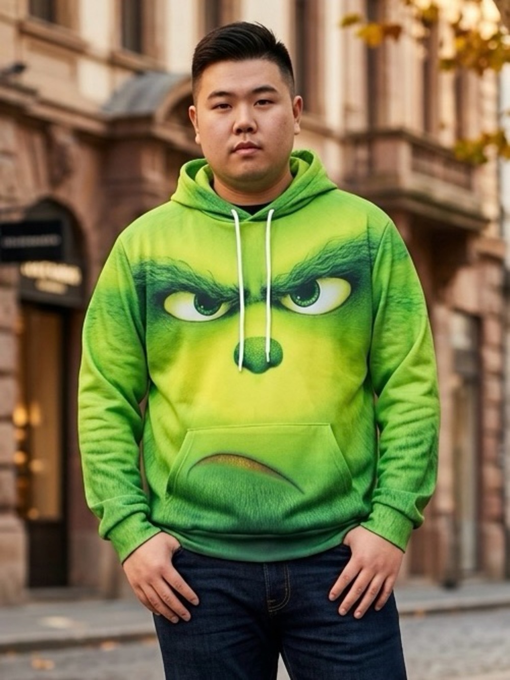 The grinch Pullover - 3XL